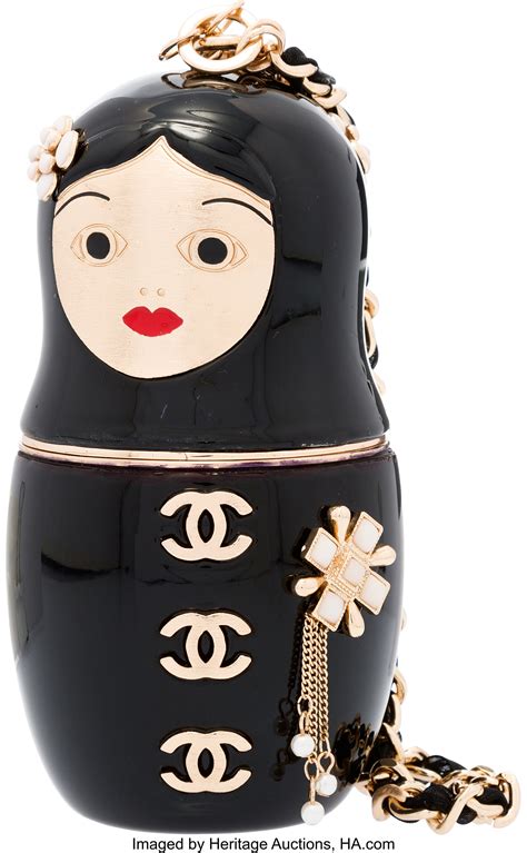 chanel russian doll bag